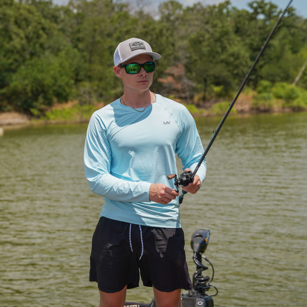 Light Blue Sunshirt - LIV FISHING