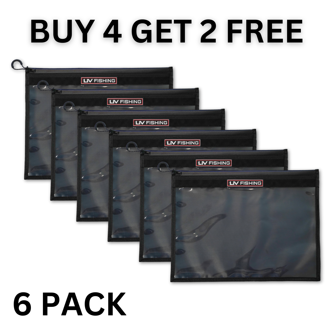 6 Pack - Tackle Pack - LIV FISHING