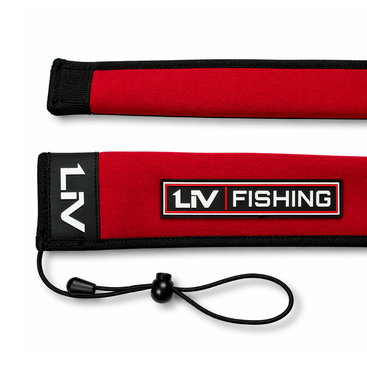 LIV Fishing Rod Sleeve Red Casting – Neoprene Snag-Resistant Floating Protective Cover