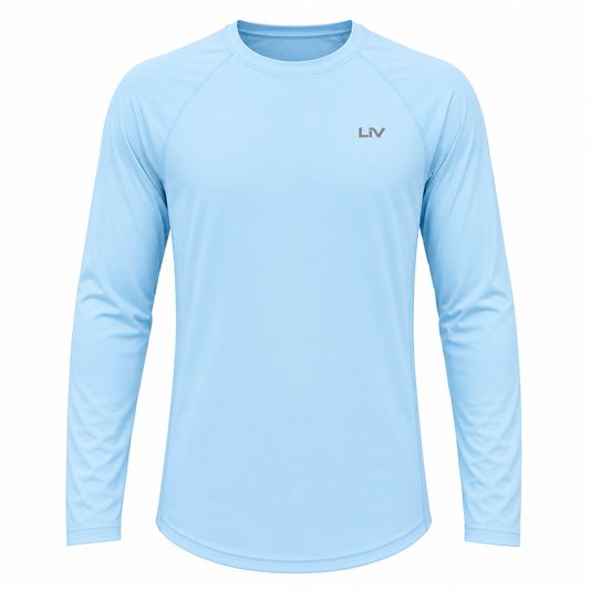 Light Blue Sunshirt - LIV FISHING