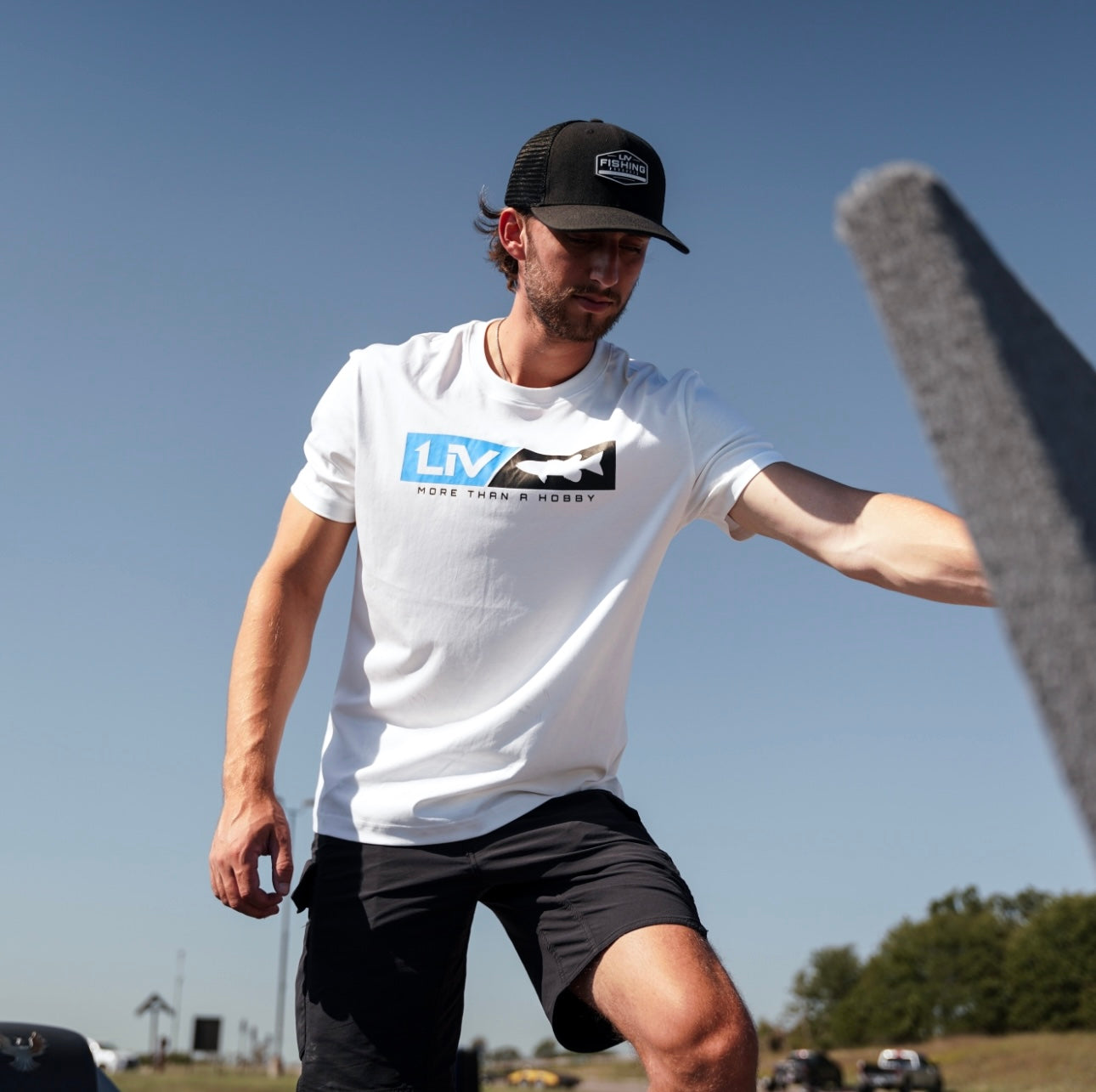 Brand Logo Shirt - LIV FISHING