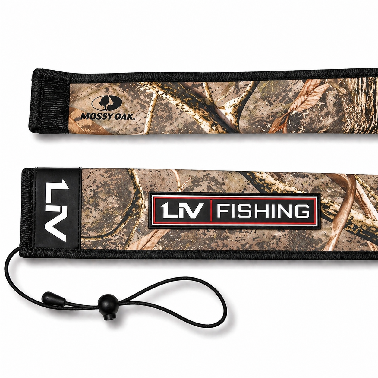 camo fishing pole case LIV Fishing Rod Sleeve Spinning – Neoprene Snag-Resistant Floating Protective Cover