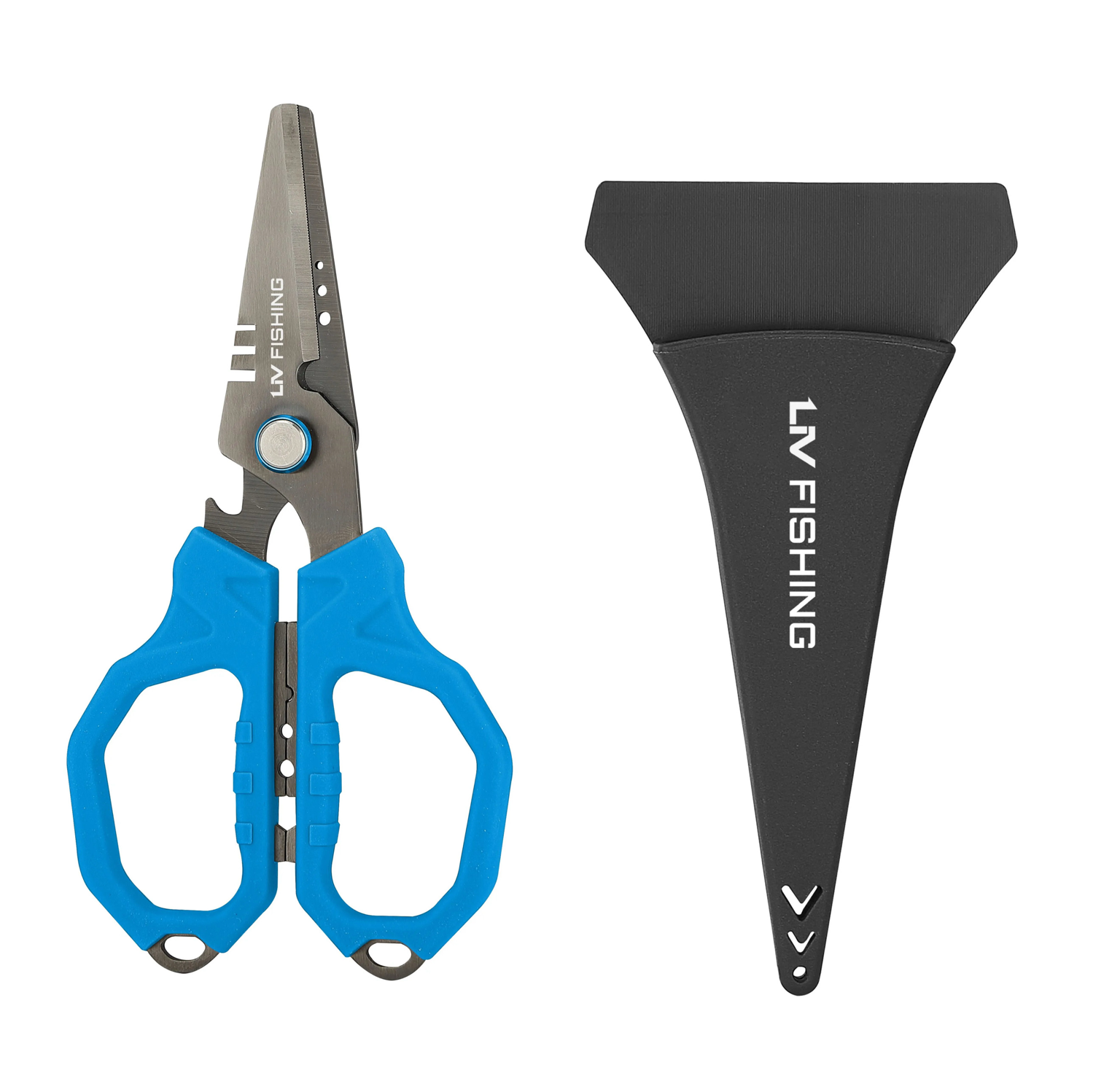 LIV Serrated Blades 2.0 – Premium Fishing Knife for Bait & Line