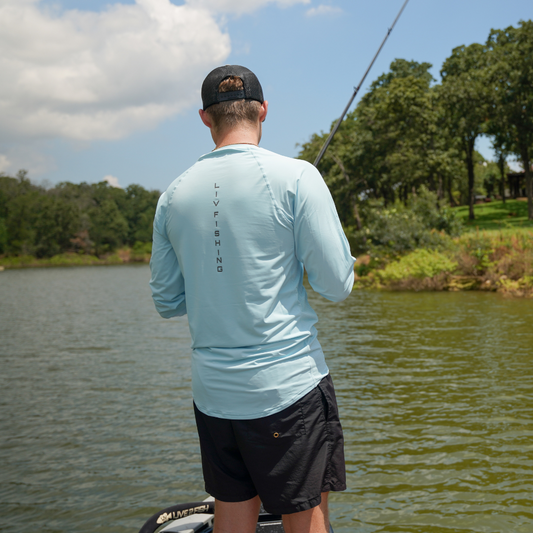 Light Blue Sunshirt - LIV FISHING