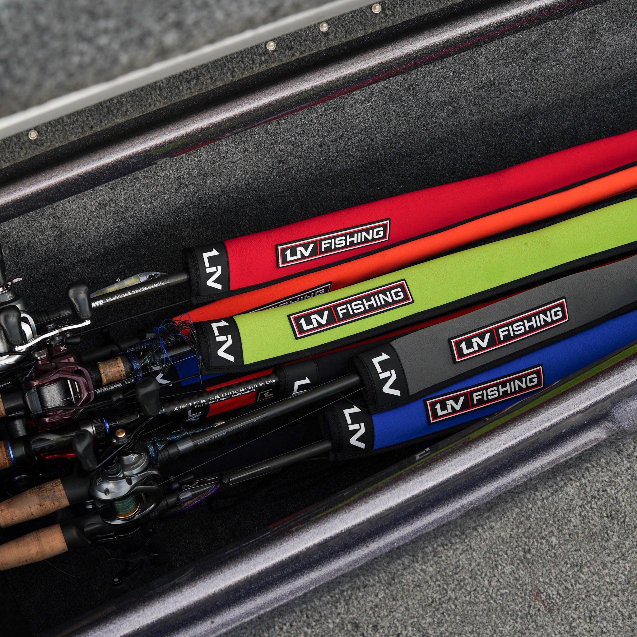LIV FISHING - XL Rod Sleeves - Snag-Resistant, Floating, Protective Covers
