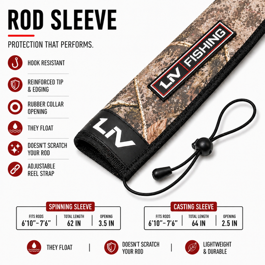 Shadow Grass Habitat Camo Rod Sleeve - Mossy Oak™ - LIV FISHING