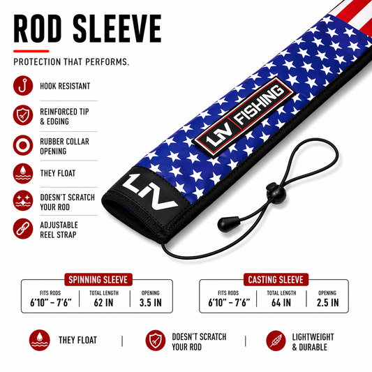 Flag Rod Sleeve - LIV FISHING