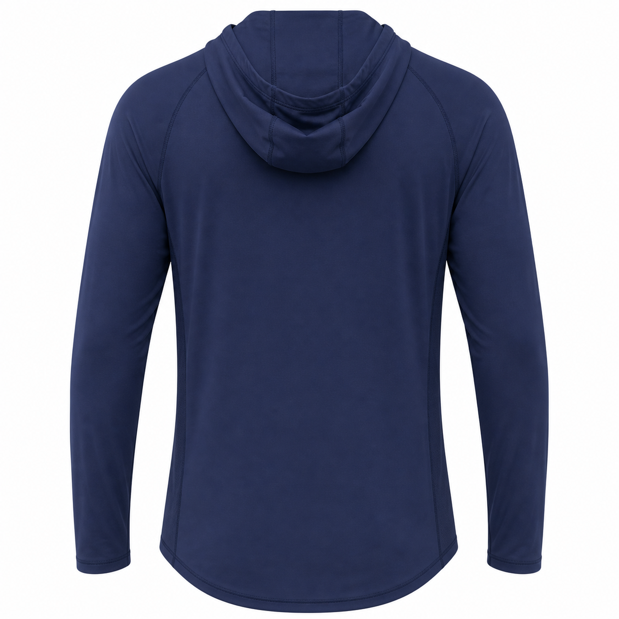 Hooded Navy Blue Sunshirt - LIV FISHING