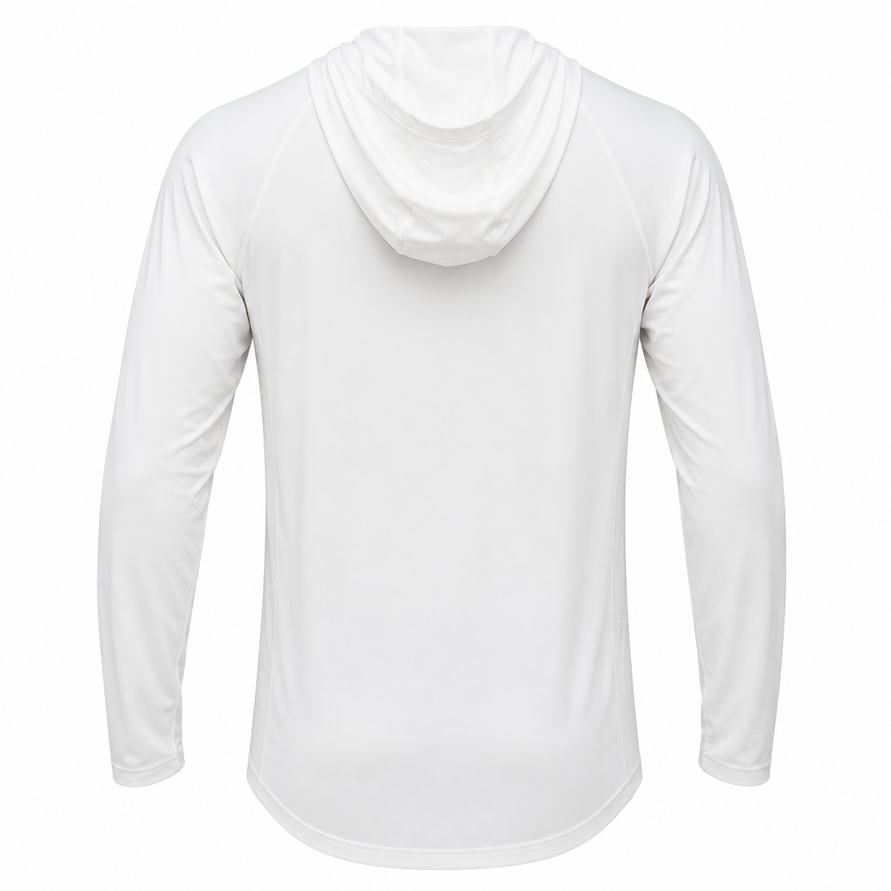 Hooded LIV White Sunshirt - LIV FISHING