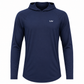 Hooded Navy Blue Sunshirt - LIV FISHING