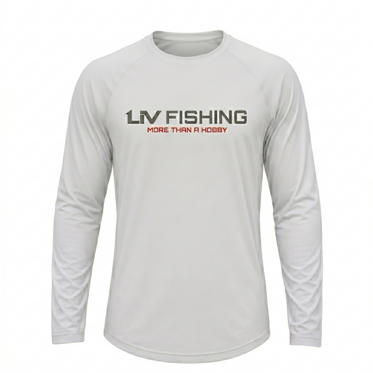 Brand Grey Sunshirt - LIV FISHING
