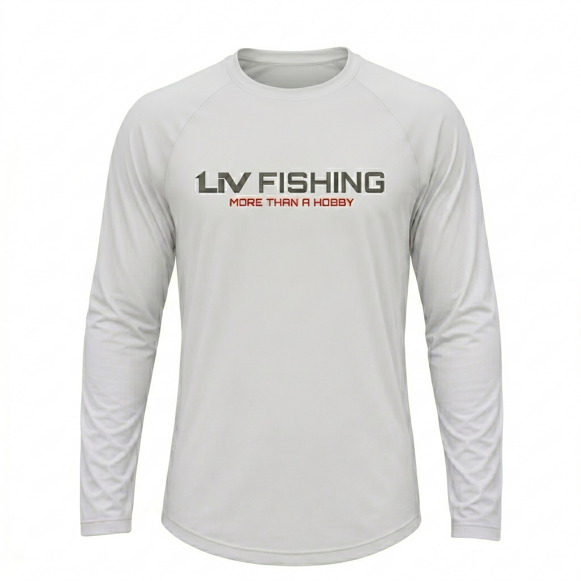 Brand Grey Sunshirt - LIV FISHING