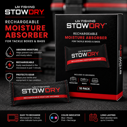 StowDry - Tackle Box Moisture Absorbers (10pc)
