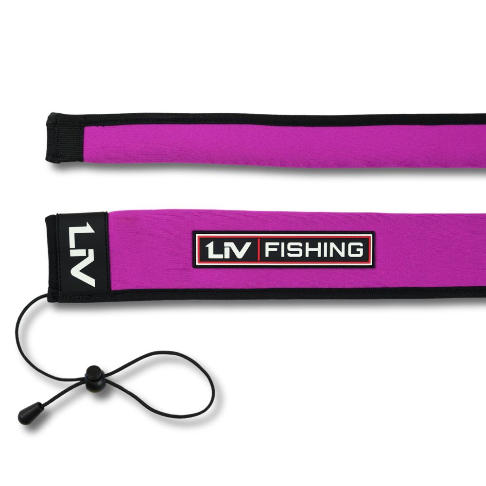 LIV FISHING - Pink Rod Sleeve – Snag-Resistant, Floating, Protective ...