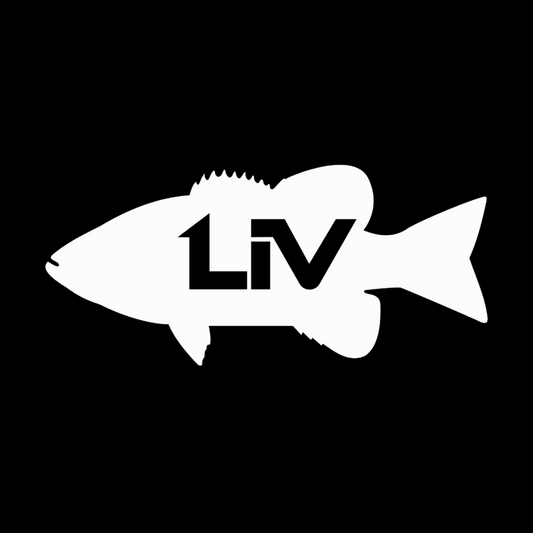 LIVE 2 FISH Sticker - LIV FISHING