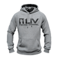 Angler Hoodie Grey - LIVE 2 FISH